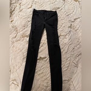 Black Ripped Skinny Jeans